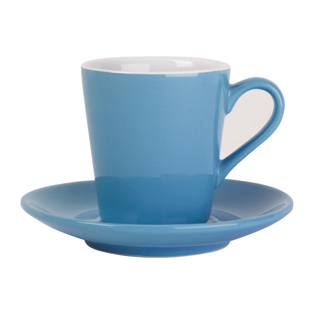 Olympia Cafe Flat White Blue - 170ml (12 Pack) (Pack of 12) • PAS-FF994