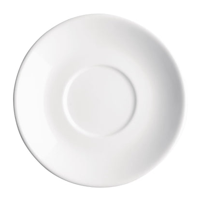 Olympia Cafe Saucer for Flat White - 135mm (12 Pack) (Pack of 12) • PAS-FF996