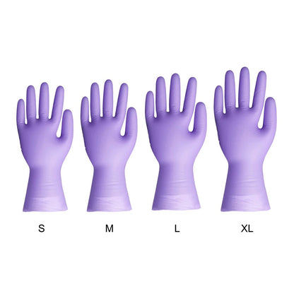 Hygiplas Vinyl Purple Powder Free Glove XL - pack 100 • PAS-FJ749-XL