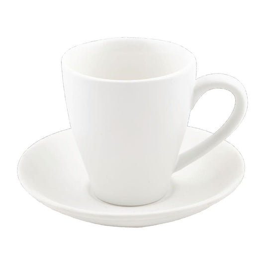 Bevande Cappuccino Cup White - 200ml (6 Pack) (Capacity: 200ml / 6¾oz | Fits saucer FK045. Pack Quantity: 6) • PAS-FK005