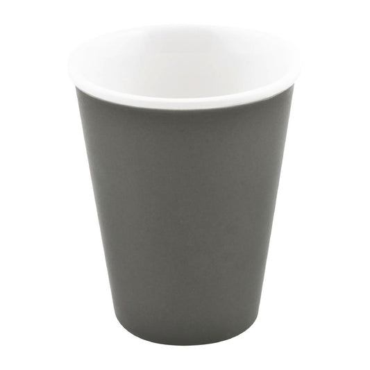 Bevande Latte Cup Slate - 200ml (6 Pack) • PAS-FK031