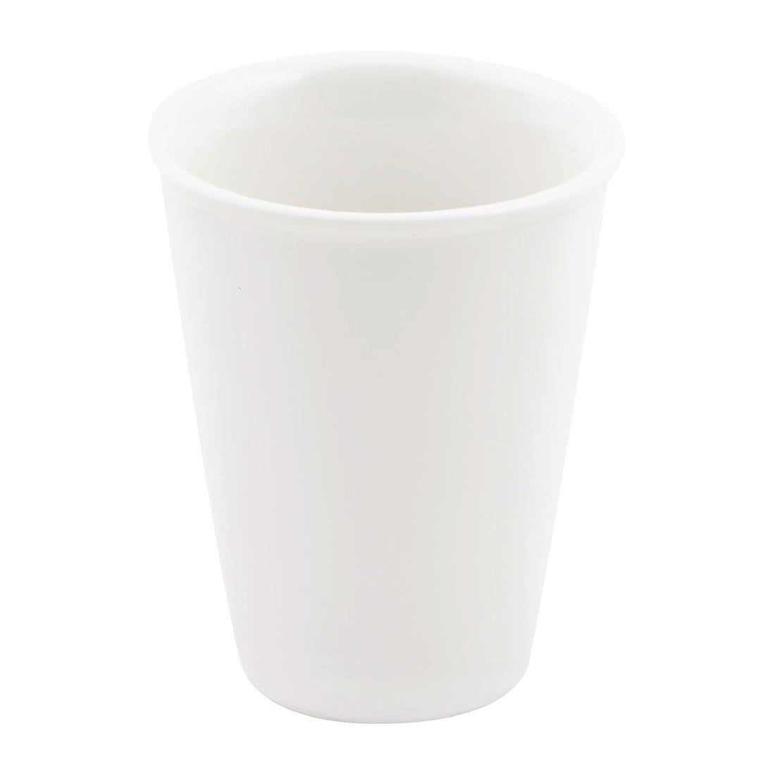 Bevande Latte Cup White - 200ml (6 Pack) (Pack of 6) • PAS-FK033