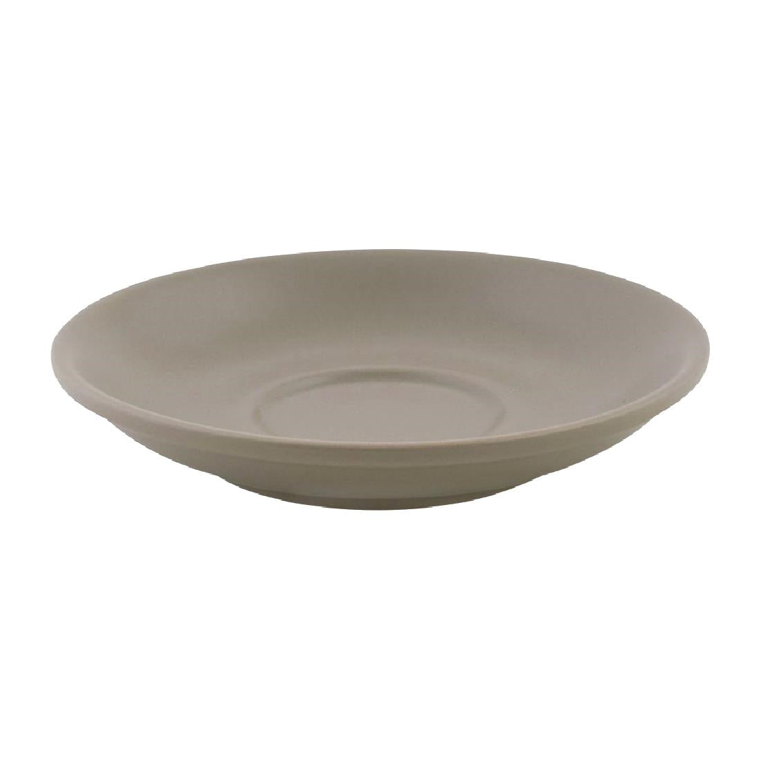 Bevande Large Cappuccino Saucer Stone (6 Pack) (Pack of 6) • PAS-FK041