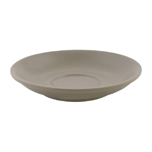 Bevande Large Cappuccino Saucer Stone (6 Pack) • PAS-FK041