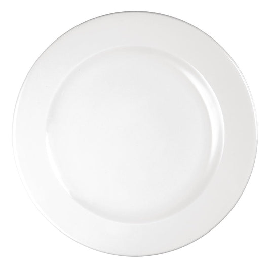 Churchill Profile Wide Rim Round Plates 215mm (12 Pack) • PAS-FK074