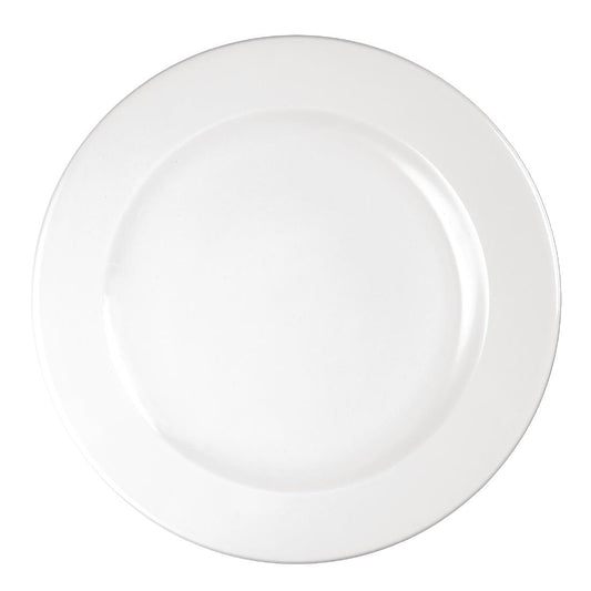 Churchill Profile Wide Rim Round Plates 230mm (12 Pack) • PAS-FK075