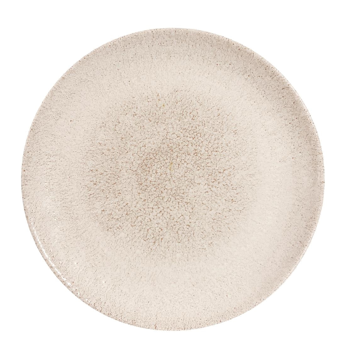 Churchill Raku Round Coupe Plates Agate Grey 165mm (12 Pack) (Pack of 12) • PAS-FK087