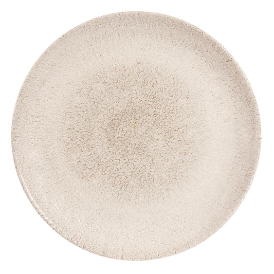 Churchill Raku Round Coupe Plates Agate Grey 217mm (12 Pack) (Pack of 12) • PAS-FK088