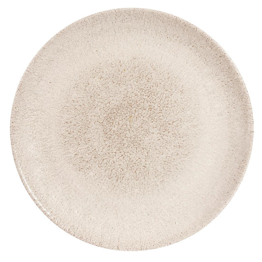Churchill Raku Round Coupe Plates Agate Grey 260mm (12 Pack) (Pack of 12) • PAS-FK089