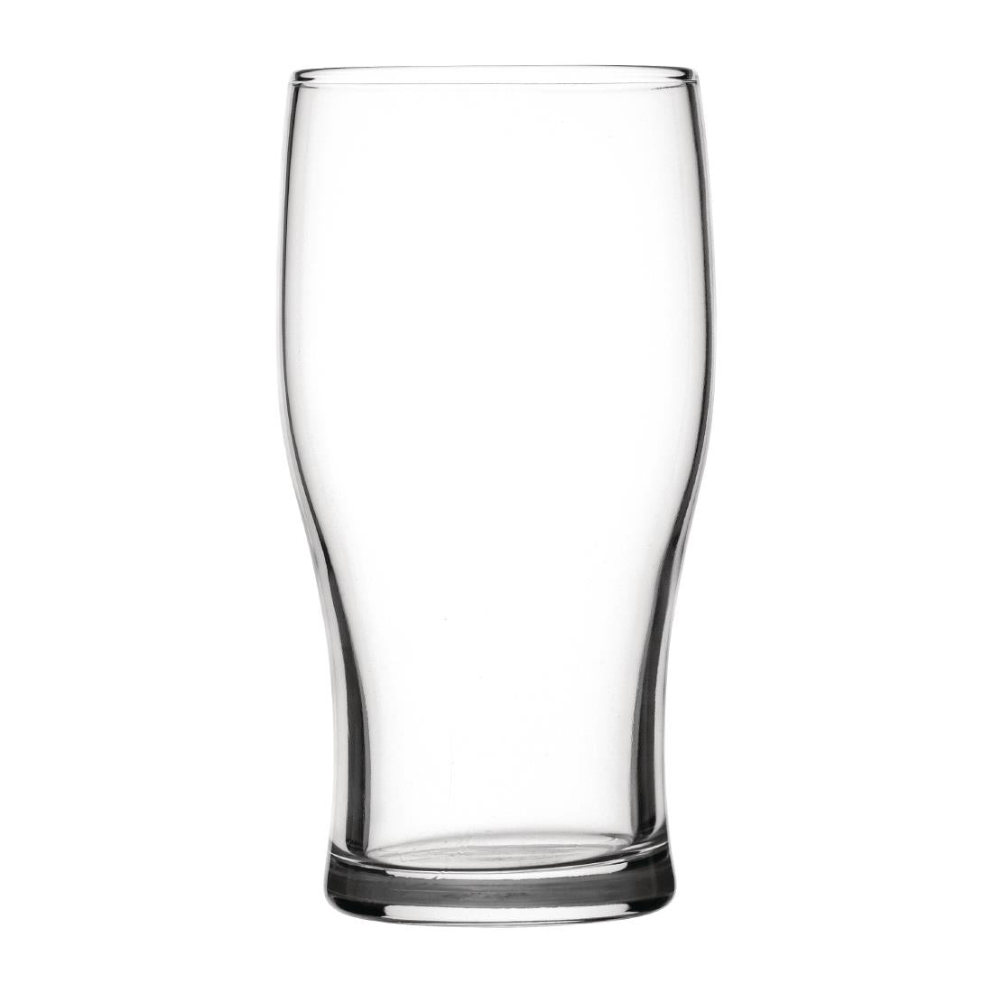 Crown Tulip Pint Glasses 570ml (24 Pack) • PAS-FK125