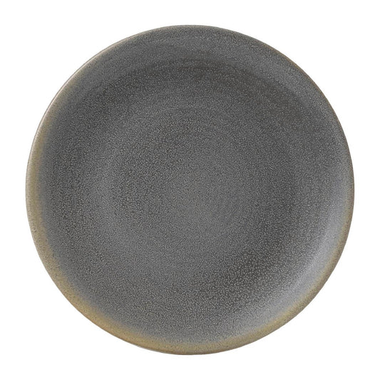 Dudson Evo Coupe Plates Granite 229mm (6 Pack) • PAS-FK131