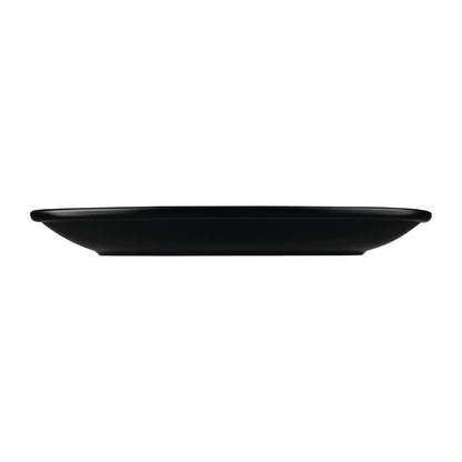 Dudson Evo Coupe Plates Jet 273mm (6 Pack) • PAS-FK137
