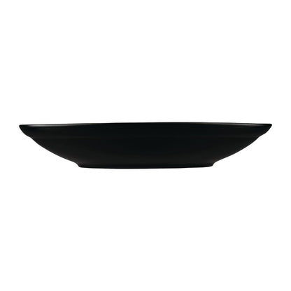 Dudson Evo Deep Plates Jet 243mm (6 Pack) • PAS-FK146