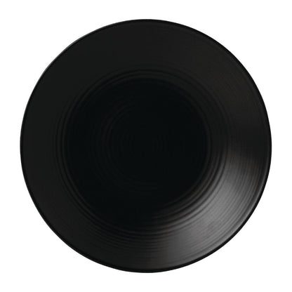 Dudson Evo Deep Plates Jet 292mm (6 Pack) • PAS-FK147