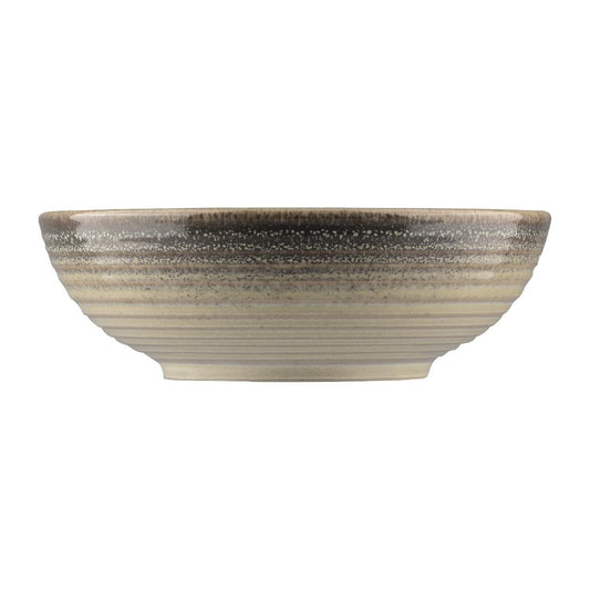 Dudson Evo Round Bowls Granite 178mm (6 Pack) • PAS-FK150