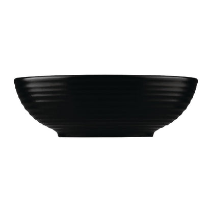 Dudson Evo Round Bowls Jet 178mm (6 Pack) • PAS-FK151