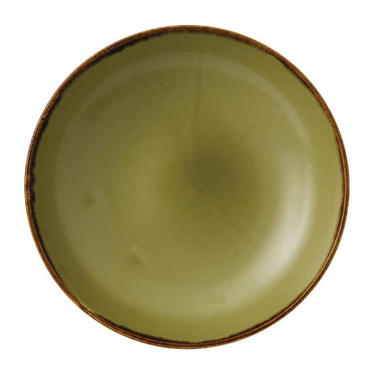 Dudson Harvest Coupe Bowls Green 182mm (12 Pack) • PAS-FK153