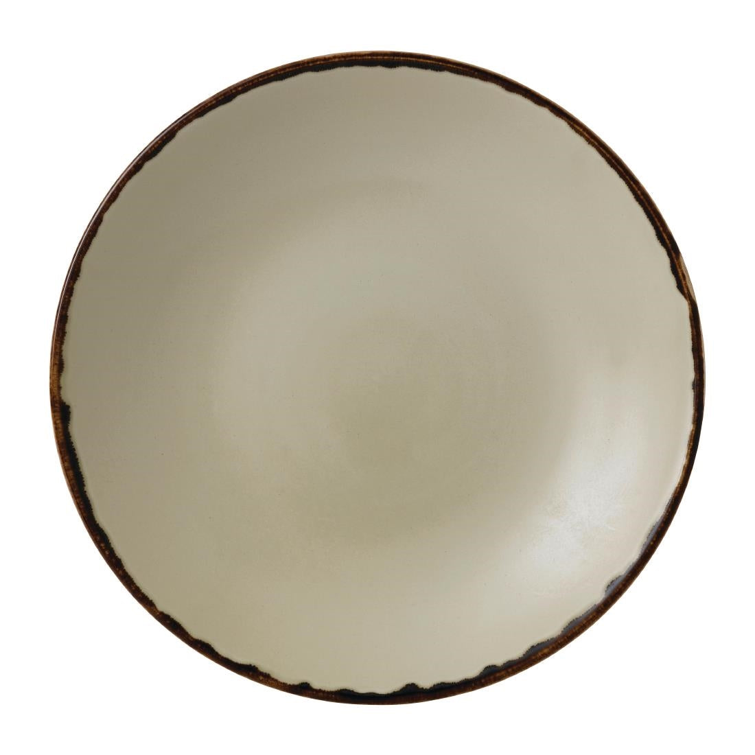 Dudson Harvest Deep Coupe Plates Linen 281mm (12 Pack) • PAS-FK162