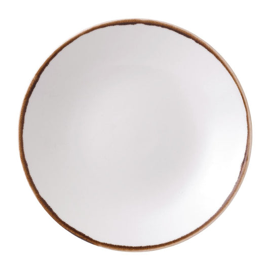Dudson Harvest Deep Coupe Plates Natural 281mm (12 Pack) • PAS-FK164