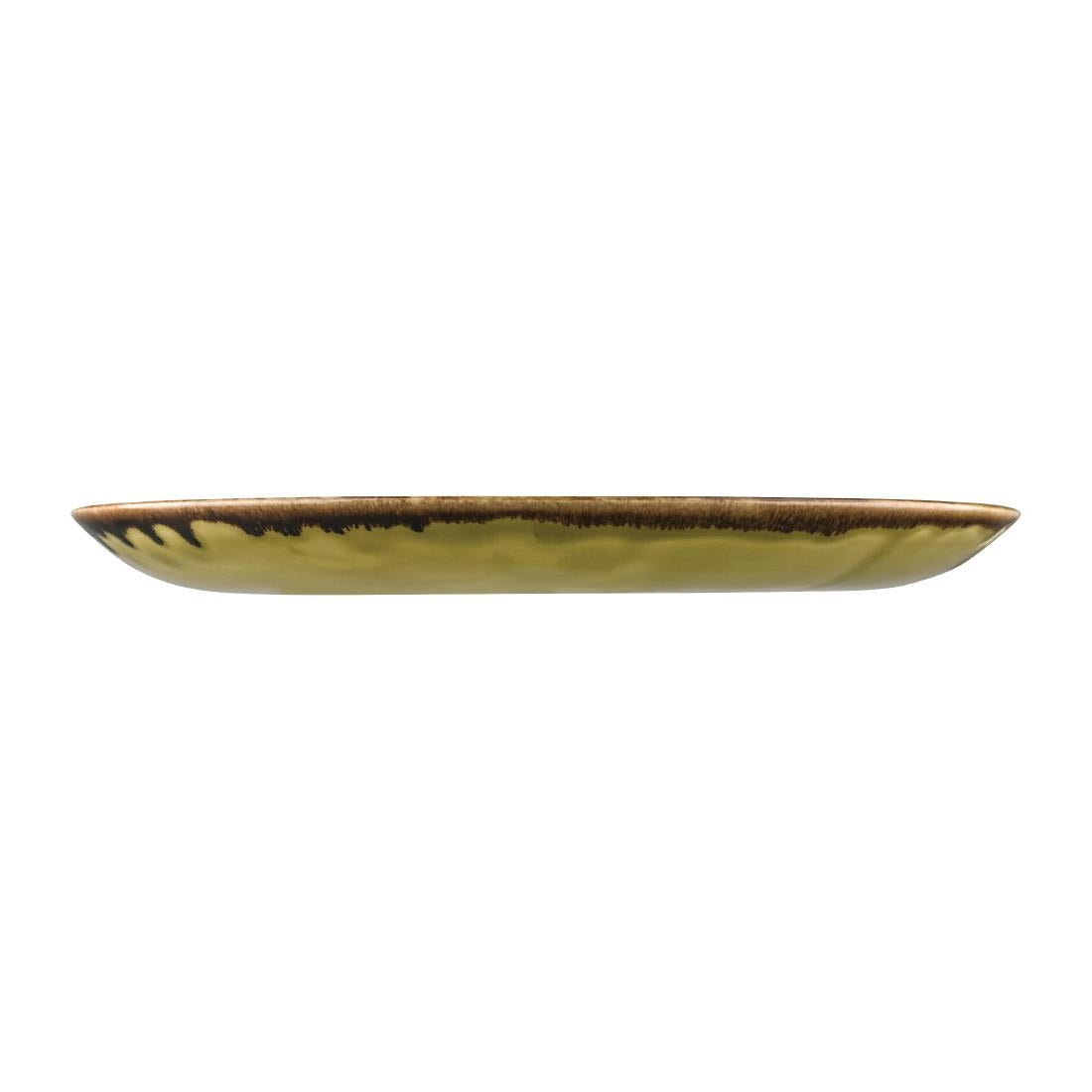 Dudson Harvest Round Coupe Plates Green 217mm (12 Pack) • PAS-FK166