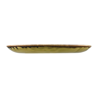 Dudson Harvest Round Coupe Plates Green 217mm (12 Pack) • PAS-FK166