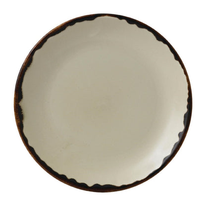 Dudson Harvest Round Coupe Plates Linen 165mm (12 Pack) (Pack of 12) • PAS-FK169