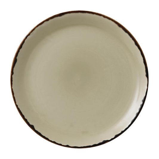 Dudson Harvest Round Coupe Plates Linen 288mm (12 Pack) • PAS-FK172