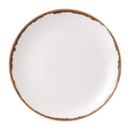 Dudson Harvest Round Coupe Plates Natural 217mm (12 Pack) • PAS-FK174