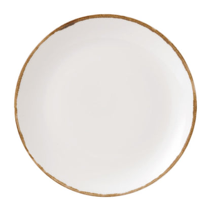 Dudson Harvest Round Coupe Plates Natural 260mm (12 Pack) • PAS-FK175