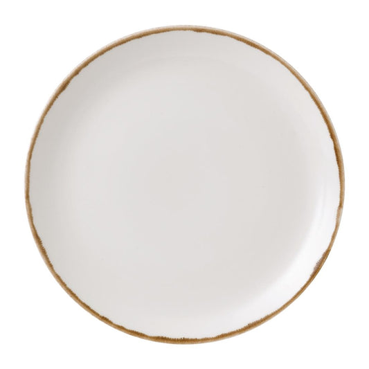 Dudson Harvest Round Coupe Plates Natural 288mm (12 Pack) • PAS-FK176