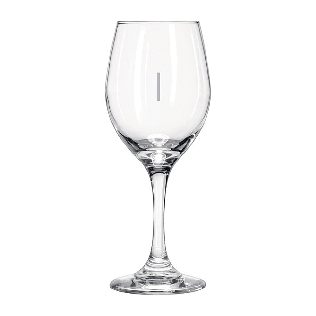 Libbey Perception Wine Glasses with Vertical Pour Line 325ml (12 Pack) • PAS-FK193