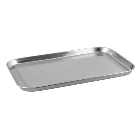 Moda Brooklyn Stainless Steel Serving Trays 400 x 290mm (6 Pack) • PAS-FK226