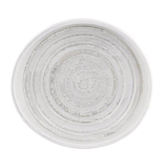 Moda Porcelain Willow Organic Bowl/Plate - 250x235mm (6 Pack) • PAS-FK258