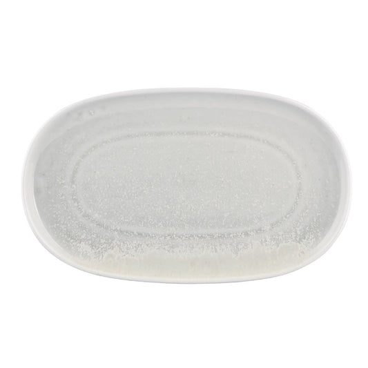 Moda Porcelain Willow Oval Coupe Plates 355 x 210mm (6 Pack) • PAS-FK259