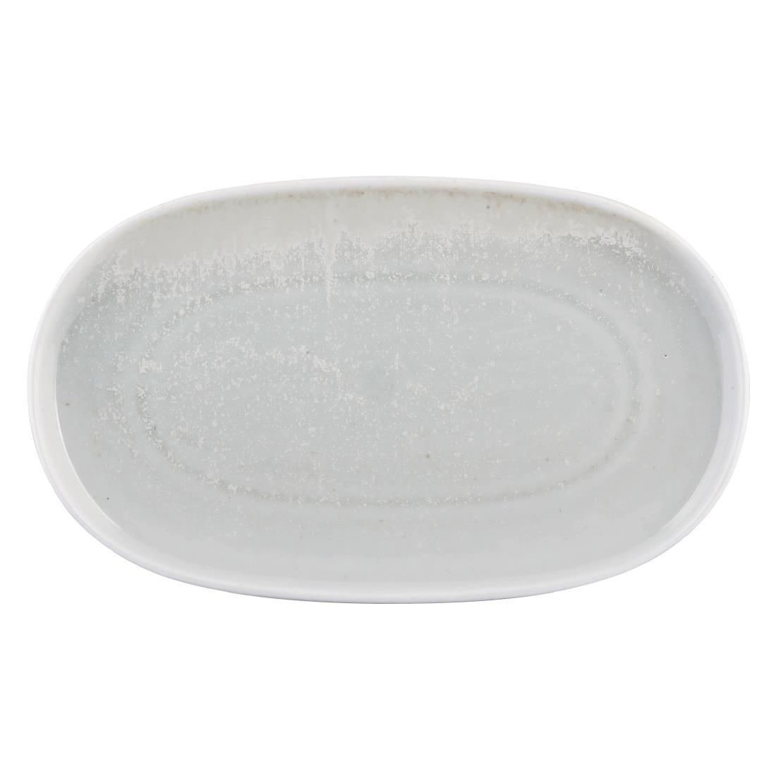 Moda Porcelain Willow Oval Coupe Plates 300 x 180mm (6 Pack) • PAS-FK260