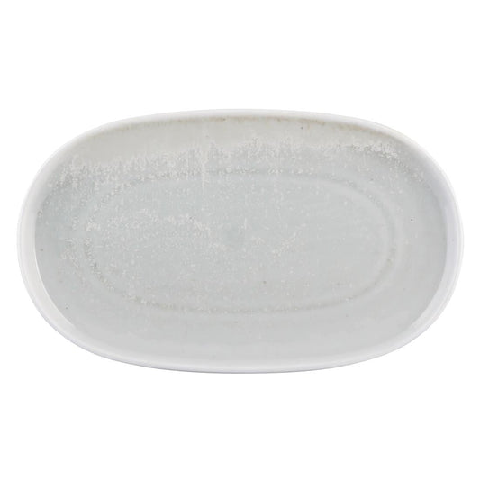 Moda Porcelain Willow Oval Coupe Plates 300 x 180mm (6 Pack) • PAS-FK260