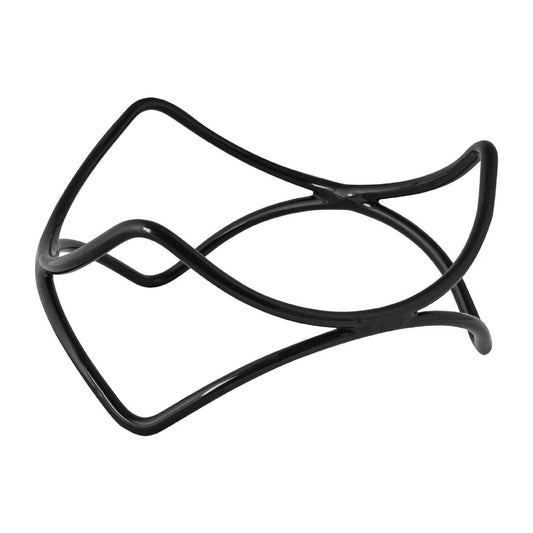 Ryner Spiral Riser Display Stand Black 100mm • PAS-FK307