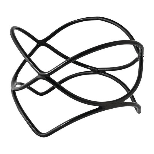 Ryner Spiral Riser Display Stand Black 150mm • PAS-FK308