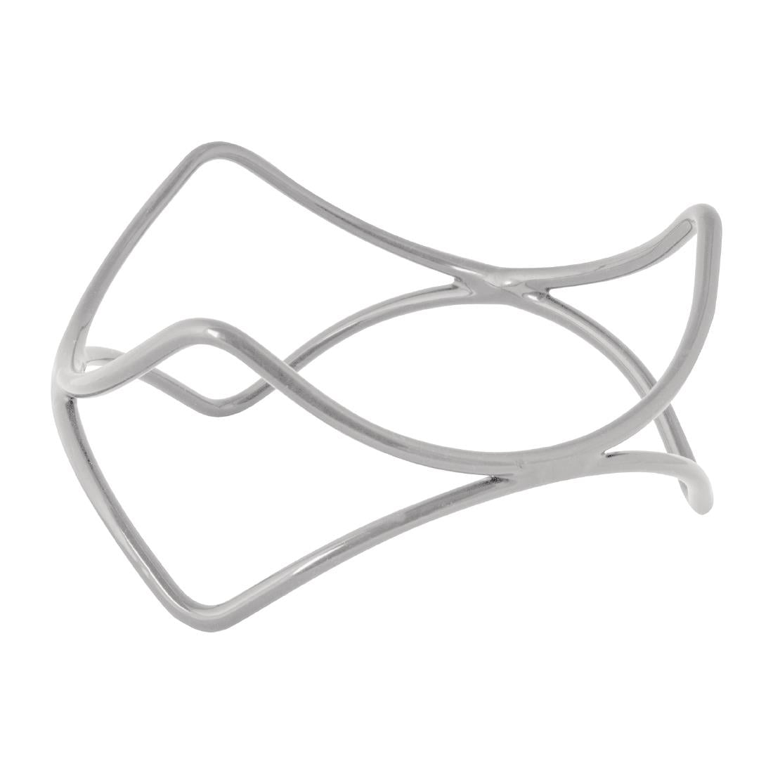 Ryner Spiral Riser Display Stand Silver 100mm (6 Pack) (Pack of 6) • PAS-FK310