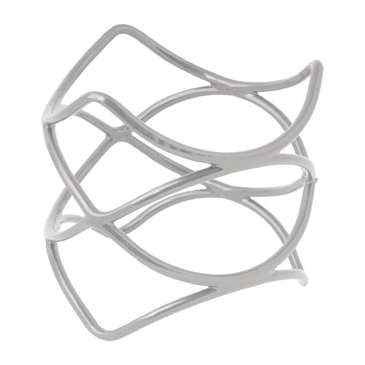Ryner Spiral Riser Display Stand Silver 200mm • PAS-FK312