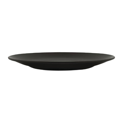 Zuma Charcoal Round Coupe Plates 285mm (6 Pack) • PAS-FK322