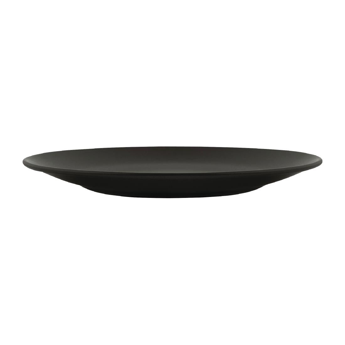 Zuma Charcoal Round Coupe Plates 310mm (3 Pack) • PAS-FK323