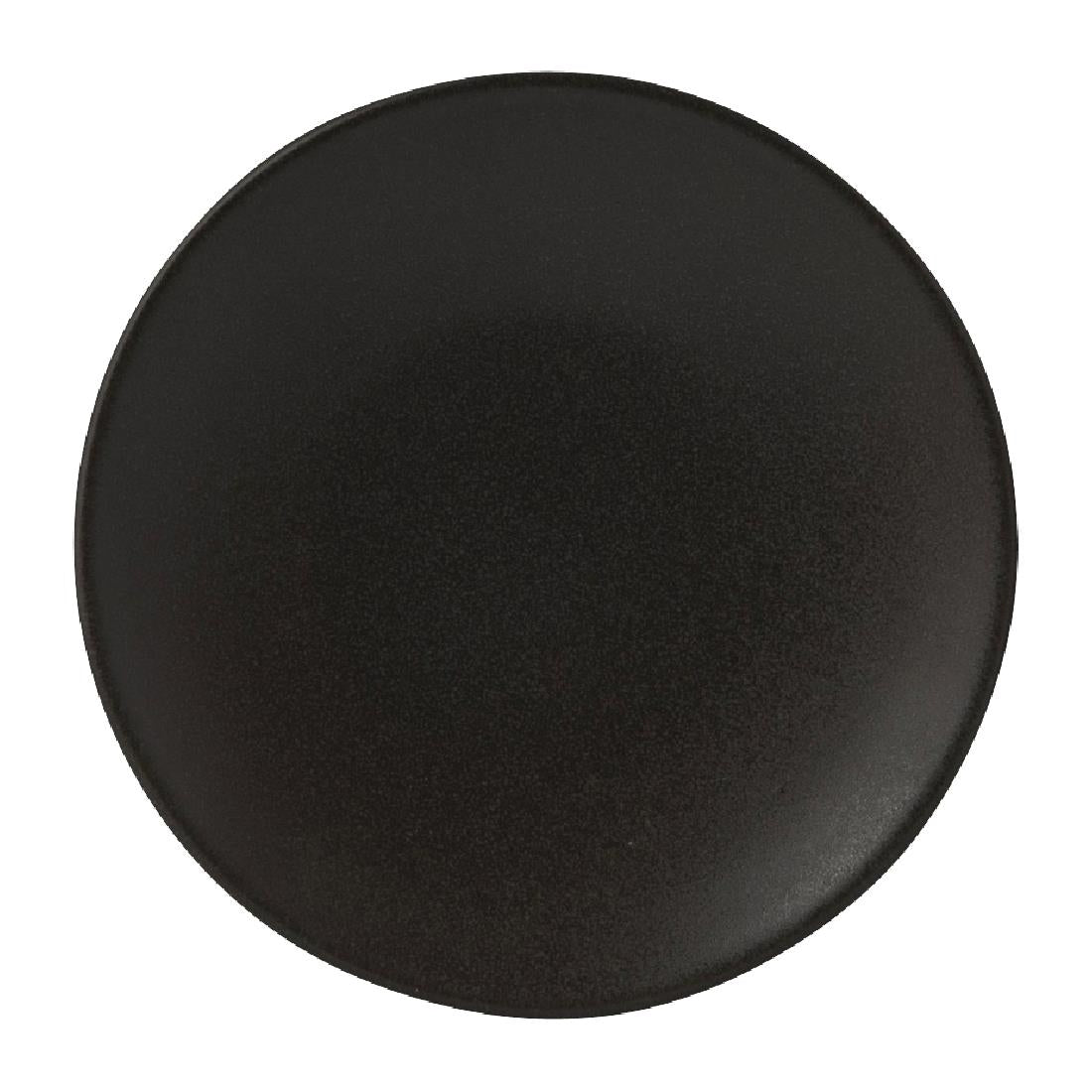 Zuma Charcoal Coupe Tapas Plates 130mm (6 Pack) (Pack of 6) • PAS-FK324