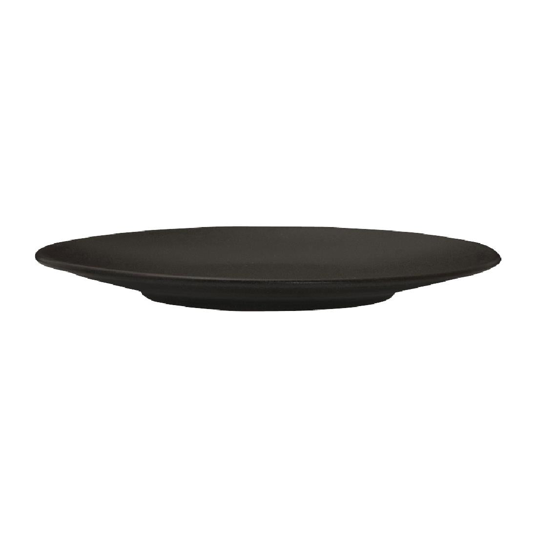 Zuma Charcoal Coupe Tapas Plates 130mm (6 Pack) (Pack of 6) • PAS-FK324