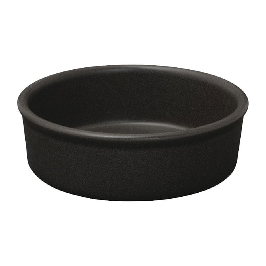 Zuma Charcoal Deep Casserole Dishes 130mm (3 Pack) • PAS-FK326
