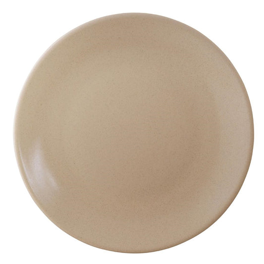 Zuma Sand Round Coupe Plates 285mm (6 Pack) • PAS-FK343