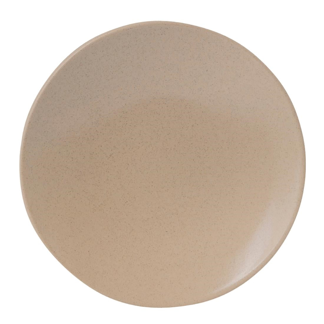 Zuma Sand Coupe Tapas Plates 130mm (6 Pack) • PAS-FK347