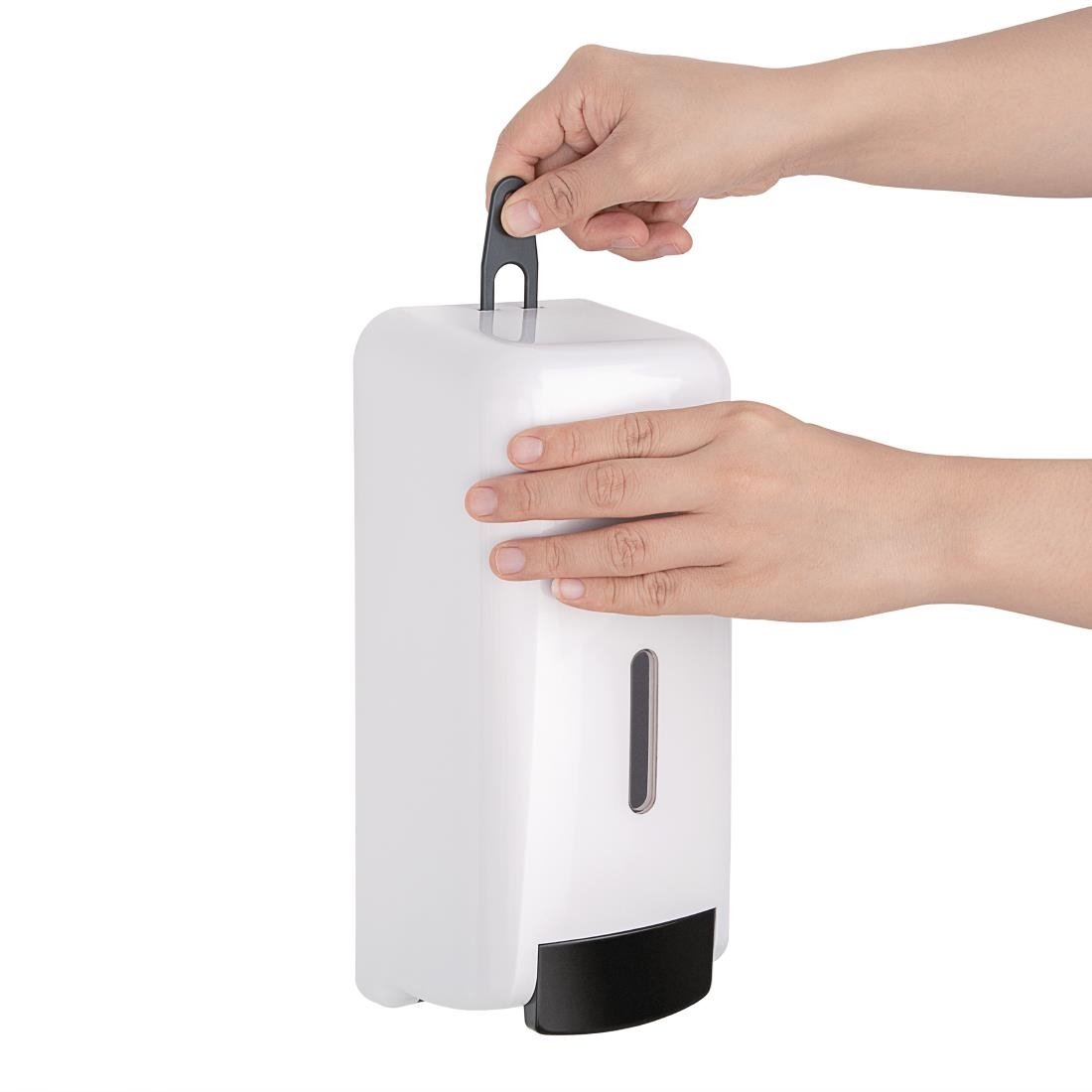 Jantex Liquid Hand Sanitiser and Soap Dispenser 1Ltr • PAS-FK385