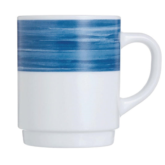 Arcoroc -Brush Mug Tempered Blue Jean - 260ml (36 Pack) • PAS-FK478
