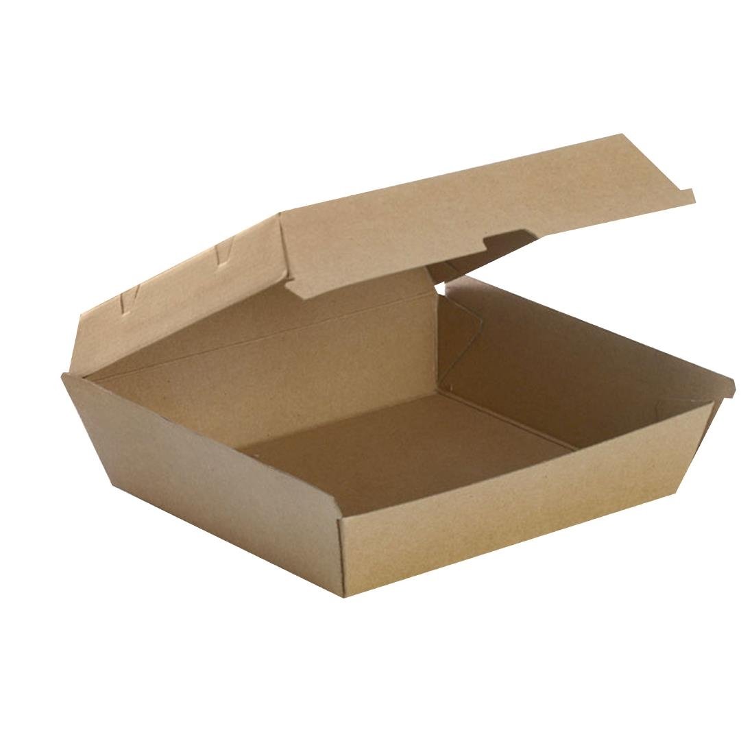 BioPak BioBoard Kraft Takeaway Dinner Boxes (Pack of 150) • PAS-FK531